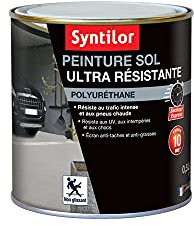 Syntilor - Peinture Sol Ultra Résistante Blanc Satiné 0,5L