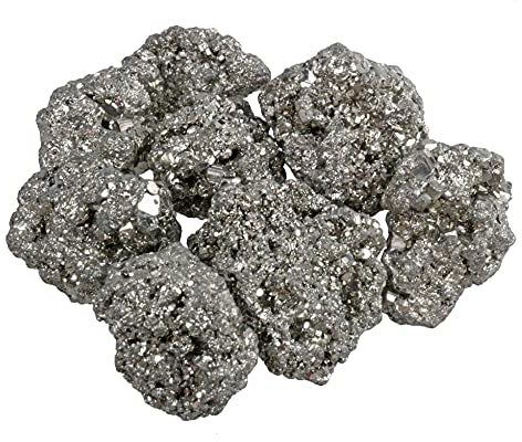 Pyrit | 100% naturbelassene Rohsteine | Katzengold Stufen | 300 g Lebensquelle Plus