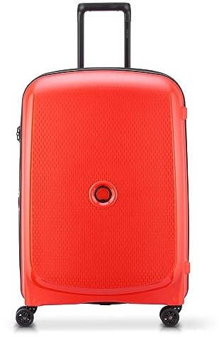 DELSEY PARIS - Belmont Plus - Valise Grande Taille Rigide Extensible - 70x47x33 cm - 87 litres - M - Rouge fane