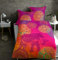 sister s. Bettwäsche NOIDA violett-pink-orange 200 x 200 cm absolut hip Mandalas Ornamente Glücks-Elefant orientalische Farbenpracht Bettwäsche-Set Reine Baumwolle