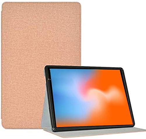 RLTech Hülle für LNMBBS P40, Ultra Schlank Schutzhülle Etui mit Standfunktion Case Cover für LNMBBS P40/BENEVE Tablet 10 Zoll, Gold