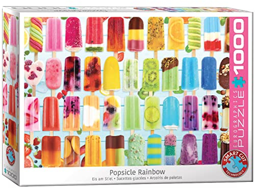Eurographics 1000 Teile - Eis am Stiel Regenbogen