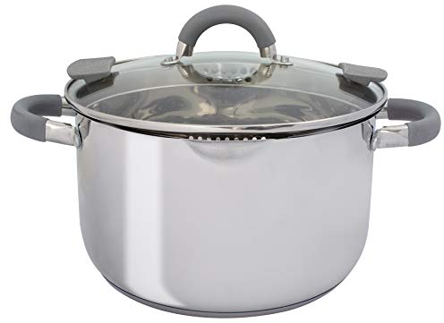 Eurotrail Edelstahl Topf mit Deckel Gerona 2,2 ltr.