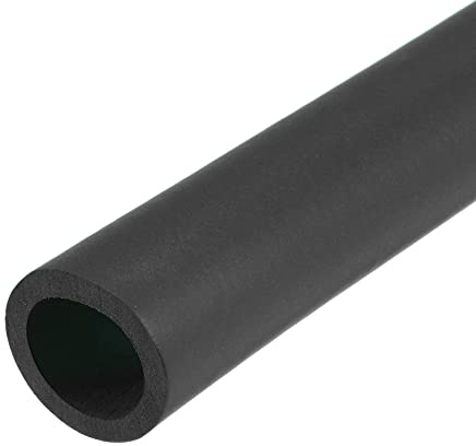 uxcell Foam Tubing for Handle Grip Support, Pipe Insulation, 25mm(1) ID 35mm OD 1m Length Black