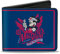 Buckle-Down Herren Faltbörse Mickey Mouse Geldbörse, Micky Maus, 10.1 cm x 8.89 cm