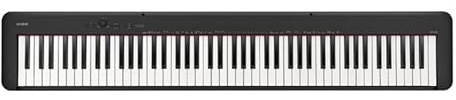 Casio CDPS160 - Pianoforte digitale compatto, colore: Nero