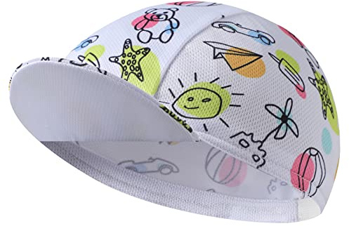 Bikingbros Black Cycling Cap - Polyester Funny Cycling Hat-Under Helmet - Cycling Helmet Liner Breathable&Sweat Uptake