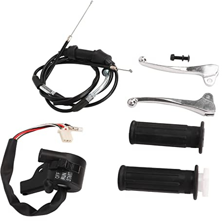 Gaszuggriff Griff Start Switch Bremshebel Kit für PW50 PY50 Dirt Bike Auto- Und Motorradteile