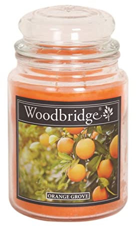 Woodbridge Orange Grove Kerze im Glas, groß