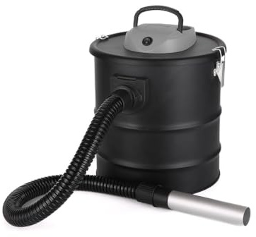 Perel Aspiracenere 1200 W, 20 L, filtro HEPA, funzione soffiante, per cenere fredda, camino, stufa, barbecue, senza sacco