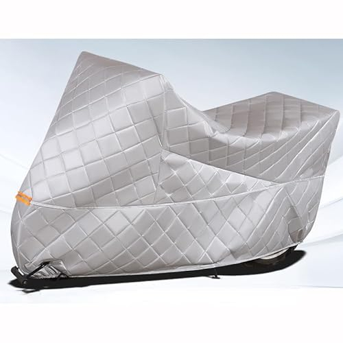 Motorrad Wasserdicht Abdeckplane, Für BMW R 1200 R1200 R1200GS R 1200GS GS ADV Outdoor Winterfest Moped Abdeckung Beständiges Staubschutz,XL