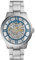 Fossil Townsman uhr für Herren, Automatikuhrwerk mit Edelstahl- oder Lederarmband, Silberfarben, 44MM