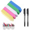 Pflanzschilder, 500 Stück Plastik Pflanzenstecker, 10 x 2 cm Pflanzengarten, Bunte Pflanzenstecker, für Anzucht Zubehör, Samen, Pflanzen, Kräuter
