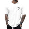 2024 Oversize Tshirt Herren Rundhals Kurzarm Tshirts Männer Palme Angels Tshirt Lässig T-Shirt Sport Fitness Tops Sommer Sportshirt Bodybuilding Laufshirt Lässig, Kurzärmelig, Sommerkleidung 2024