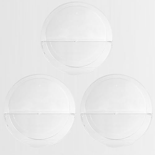 Acrylic Toy Dispenser for Kids Hanging Storage Wall Mounted Organizer for Nursery Playroom Clear Acrylic Wall Organizer for Cars Blocks Trains 3 Pcs
