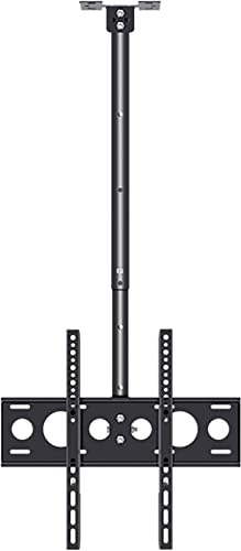 Soporte de TV flotante ajustable para 32 pantallas LCD de 50 pulgadas, soporta hasta 40 kg, diseño multifunción para una distancia de visión óptima