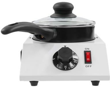 Single Pot Electric Chocolate Melting Machine, Constant Temperature, 40W Electric Tempering Pot for Melting Chocolate, Butter, Candy, Cheese, 1kg Capacity, 17 * 23 * 11cm