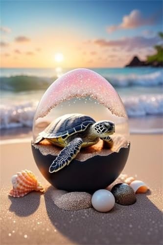 500 Piece Jigsaw Puzzle for Adults Beach Turtles, Fun Challenges, Puzzle Game, Perfect for Relaxation, Puzzles for Adults 500 Pieces