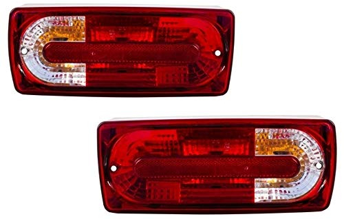 KITT TLMBW463RCOEM Rückleuchten 1989-2015 Rot Klar Taillights Lamps