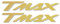 labelbike - Scritte resina tmax adesivi 3D scooter compatibili con Yamaha T-Max 500-530-560 Oro