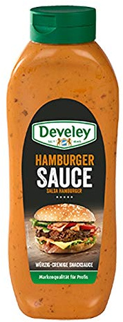 SALSA HAMBURGER 875 ml - Cartone 8 Pezzi