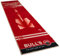 Carpet Mat 180 Red, rutschfester premium Dartteppich, umweltfreundliche Turnier Dartmatte aus Nylon und Gummi mit offiziellem Abstand zum Dartboard 237cm x 80cm, optimaler Schutz für Darts und Tips