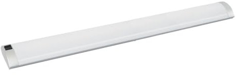 Gefom REGLETTE DESIGN LED INTEGREE, 60CM, 8W, 450 LM, SILVER avec inter 410040