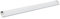 Gefom Regleta de diseño LED integrada, 60 cm, 8 W, 450 lm, plateado con interruptor