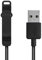 kwmobile USB Kabel Charger kompatibel mit Polar Unite Ladekabel - Smart Watch Ersatzkabel - Fitnesstracker Aufladekabel in Schwarz