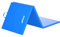 AJX Yoga Mat Tri Folding | Non-Slip EVA Foam in Pink/Blue/Black/Purple/Yellow | Tumbling Mat for Protection Against Hard Floors, Gymnastics, and Training Equipment-Blue