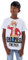 NAME IT Nkmnate OnePiece SS Top Box Noos Vde T-Shirt, Bianco, 158 cm-164 cm Bambini e Ragazzi