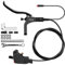 DYISLAND LD-200 2-Kolben-Hydraulik-Scheibenbremsen-Set für E-Bike, hydraulische 2-polige Bremskit, hydraulische Bremskit（mit Montagewerkzeugen und Schrauben） (Schwarz-Vorne1000mm)
