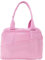 Soolla Studio Bag: Art Supply Storage Organizer & Pottery Tool Bag, Washable Craft Tote, Knitting Yarn Bag, Crochet Project Bag, 30 Pockets, 15+ Canvas Colors, Artist Bag for Adults (Flirty Flamingo)