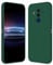RankOne Coque pour Huawei Mate10 Pro (6 inches) Étui en Silicone TPU Souple - Vert foncé