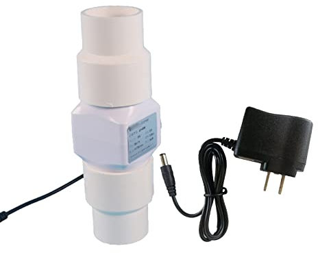 LadPumly 2 Inch PVC Pipe Fan 12V Dc Inline Fan Air Extraction Duct House System High Velocity for Home Mini Small Diameter Ventilation Hydroponics Grow Tent (Size : 50-40mm)