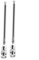 YUANGANG 2Pcs Telescopic BNC Antenna, VHF UHF 7-Sections Aerial BNC Connector For Radio Scanners Wireless Microphone Receiver