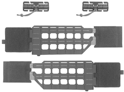 ZENVIO Tactical MOLLE Vest Quick Release Elastic Cummerbund, Lightweight Girdle Side Belt Cumberbund Set