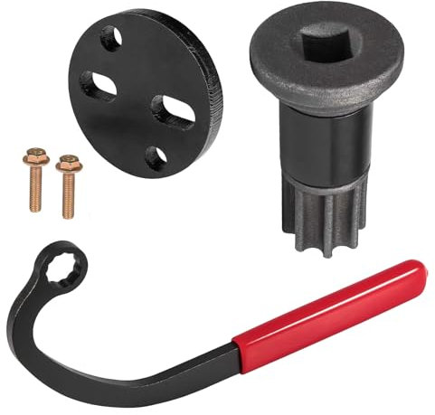 YMT Injection Pump Gear Puller Lock Nut Wrench and Engine Barring Tool Set Fits for Dodge Ram VE P7100 VP44,for Cummins B/C Series Diesels Engines 1989-2002