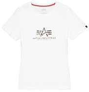 Alpha Industries Damen Basic Bl Mirror Leo T-Shirt (1er Pack)