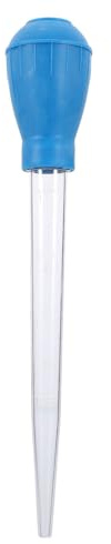 minkissy Siphon zur Reinigung von Fischkot im Aquarium aus Acryl 30ml Kompakt und Leicht Transportierbar für Verschiedene Aquarien
