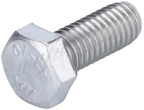 5 uds tornillos de acero inoxidable M10x1.0 perno hexagonal rosca fina Din933 M10 paso 1,0mm longitud 12/16/20/25/30/35/40/45/50/60mm(20mm)