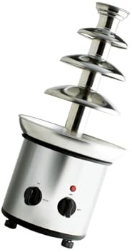 dwxnauixl 35-Ounce 4-Pound Capacity Electric Chocolate Fondue Fountain for BBQ Sauce Parties