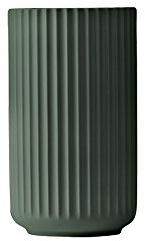 Lyngby Porcelæn Vase H15.5 cm Lyngby Designklassiker Zeitloses Design, grün