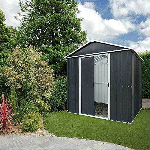 Yardmaster Castleton 6x5 Apex Metal Garden Shed - Assembly Service Available