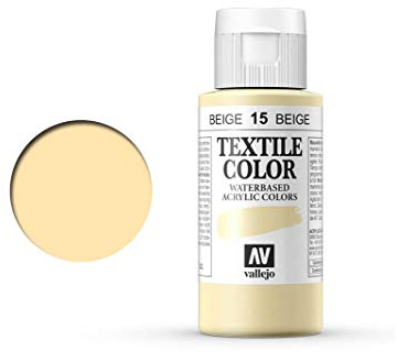 Textilfarbe Vallejo Textile Color 40015 Beige (60ml)