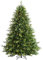 WeRChristmas Prelit Balsam Fir Christmas Tree with 800 Chasing Warm LED Lights, Multi-Colour, 8 feet/2.4m