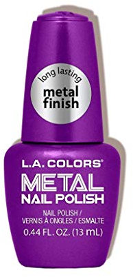 L.A. COLORS - Metal Polish Violet Vixen - 0.44 fl. oz. (13 ml)