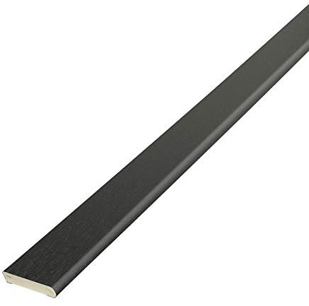 Anthracite Grey (Grained), 30mm x 5m Cloaking Fillet uPVC Plastic Window Door Architrave Trim