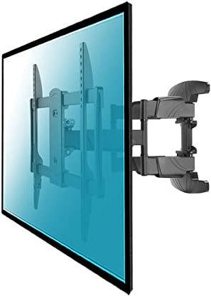 KIMEX - Support TV - Installation Murale - Fonction Orientable/Inclinable - pour écran 37''-70'' - 013-2664