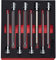 3/8 Drive Long Spline Bit Socket Set 8 Pcs BOXO BX322-R2